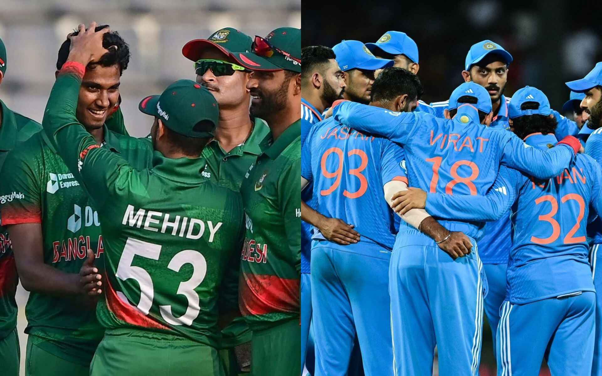 IND Vs BAN T20 Head To Head